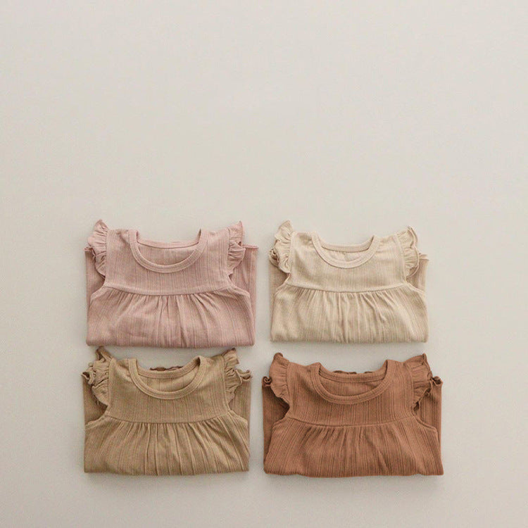 Baby Girl Sleeveless Top Combo Clothes