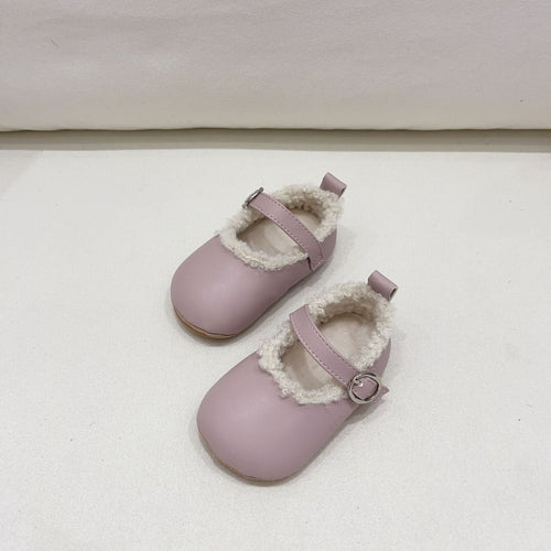 Infant Baby Girl Solid Color Shoes